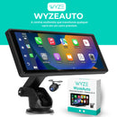 WyzeAuto - Multimídia portátil com Câmera Frontal + BRINDE Câmera de Ré