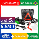 Macaco Elétrico Impacto Hidráulico Kit 6 em 1 - 12v 5t + Brinde especial