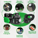 Macaco Elétrico Impacto Hidráulico Kit 6 em 1 - 12v 5t + Brinde especial