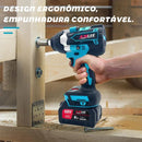Chave de Impacto Sem Fio Brushless 2100N.M 68V Profissional + Brinde especial