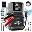Auxiliar de Partida 12V e Compressor de Ar 150psi Portátil com Power Bank + Brinde especial